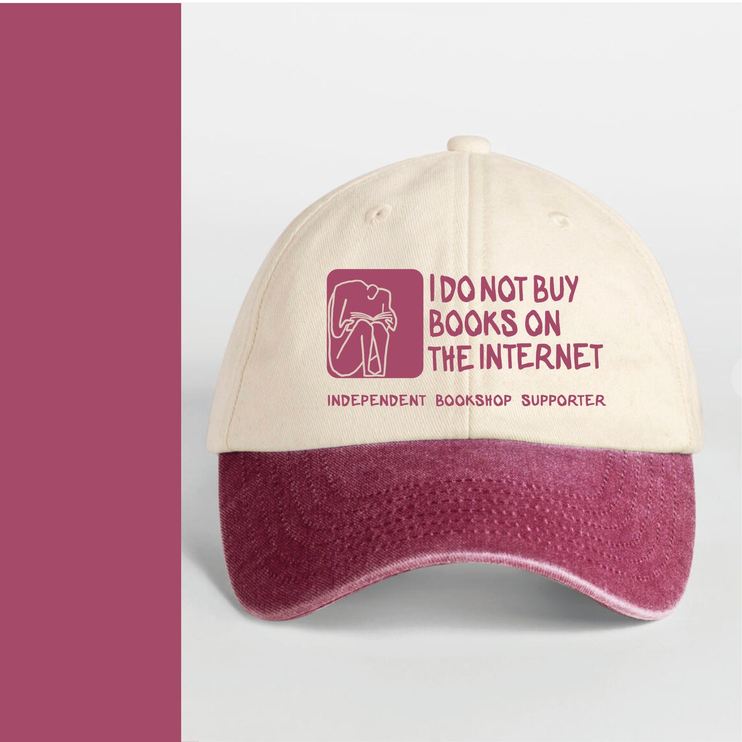 INDEPENDENT BOOKSHOP SUPPORTER cap