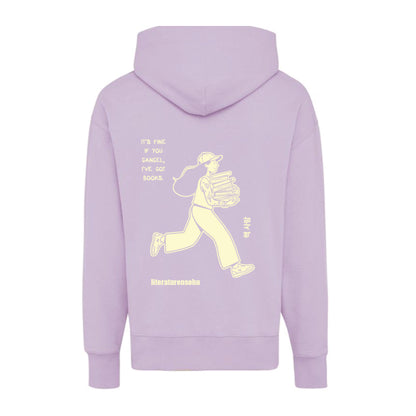 i'VE GOT BOOKS hoodie | flieder