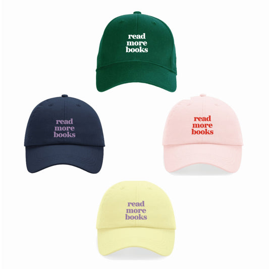 READ MORE BOOKS caps