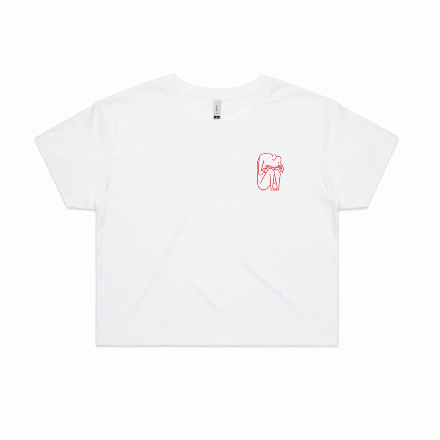 I SHOULD HAVE STAYED HOME AND READ crop shirt