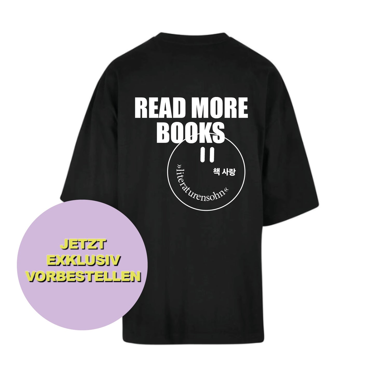 READ MORE BOOKS big shirt