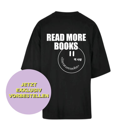 READ MORE BOOKS big shirt