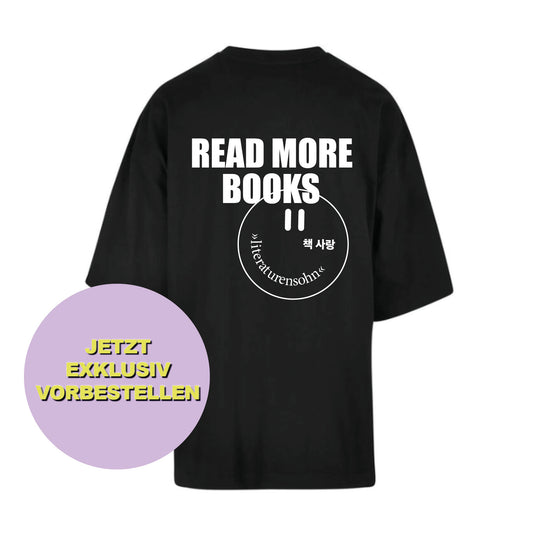 READ MORE BOOKS big shirt