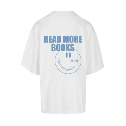 READ MORE BOOKS big shirt