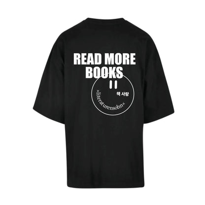 READ MORE BOOKS big shirt