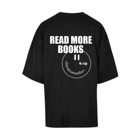 READ MORE BOOKS big shirt