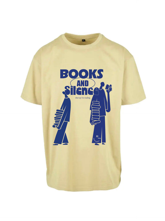 BOOKS & SILENCE - oversize shirt yellow