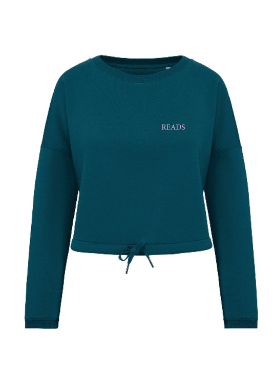 BOOKS & SILENCE - crop top