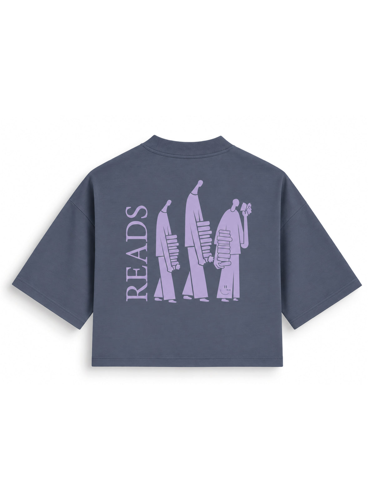 BOOKS & SILENCE - crop shirt