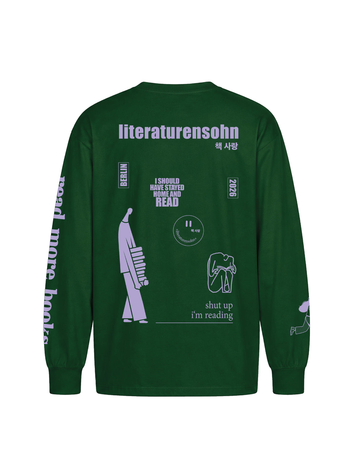 LITERATURENSOHN CROSS OVER - long sleeve