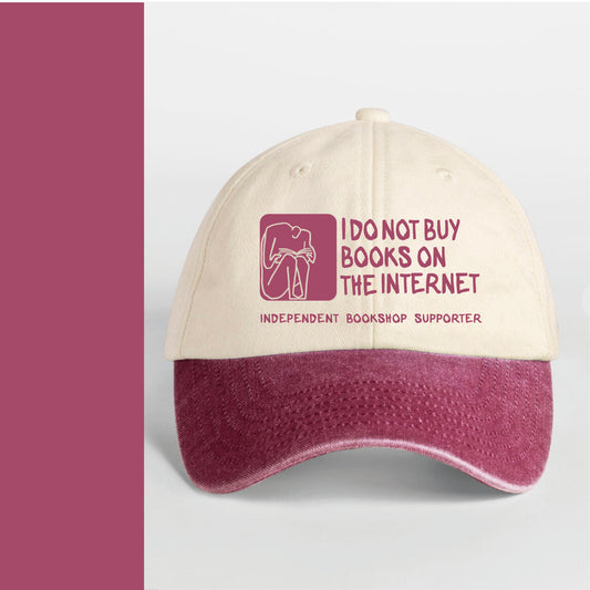 INDEPENDENT BOOKSHOP SUPPORTER cap