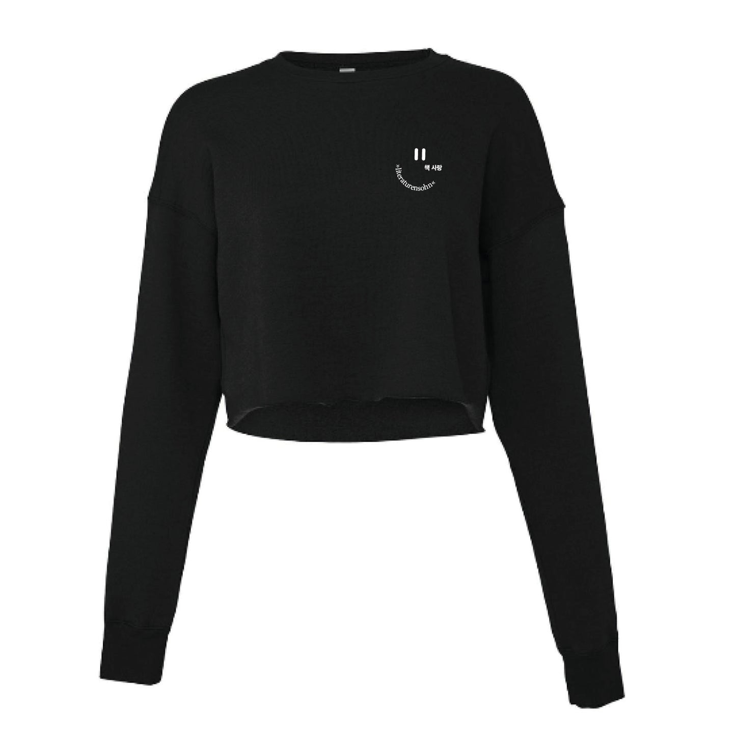 WENT HOME AND READ crop longsleeve