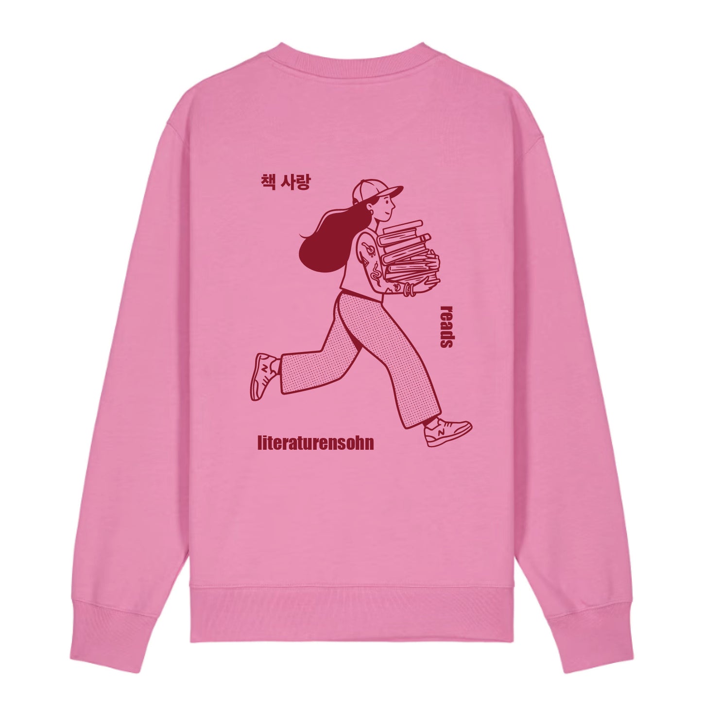 READ MORE BOOKS crew neck