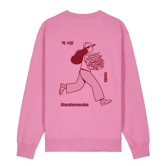 READ MORE BOOKS crew neck