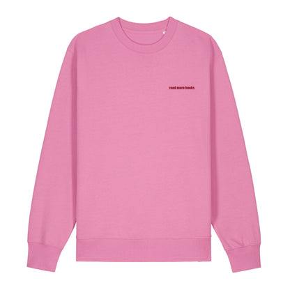 READ MORE BOOKS crew neck