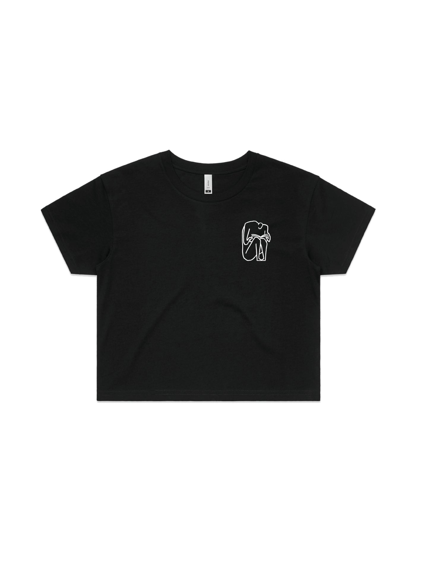 I SHOULD HAVE STAYED HOME AND READ crop shirt
