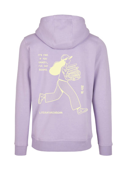 IT'S FINE IF YOU CANCEL, I'VE GOT BOOKS. hoodie
