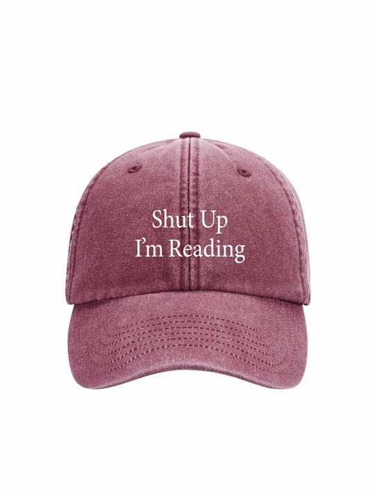 SHUT UP I'M READING - cap