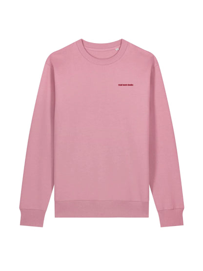 READ MORE BOOKS crew neck