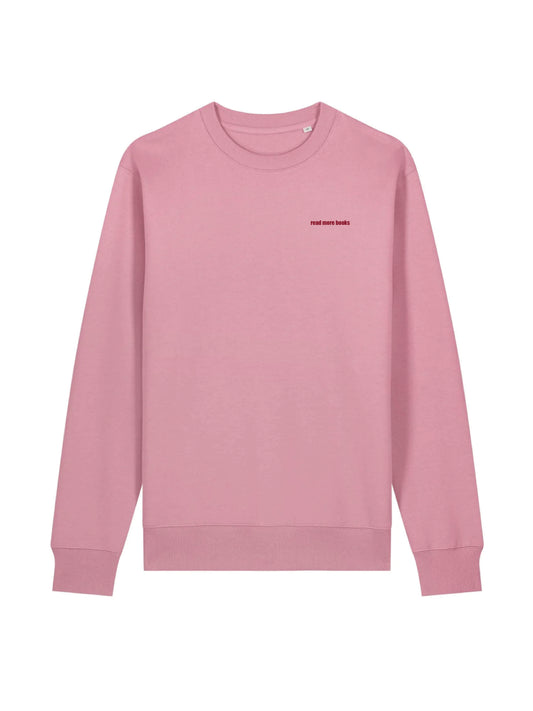 READ MORE BOOKS crew neck