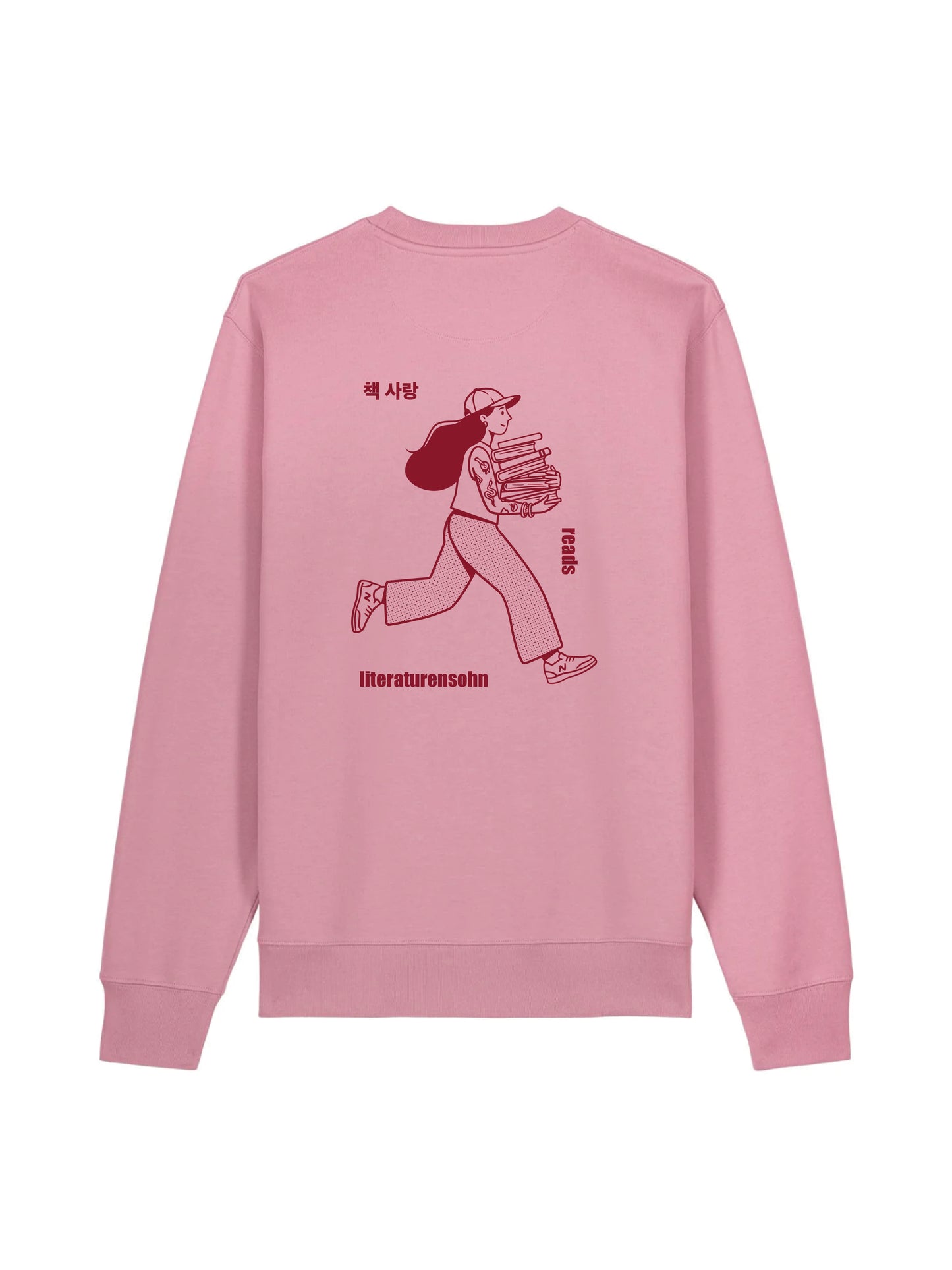 READ MORE BOOKS crew neck