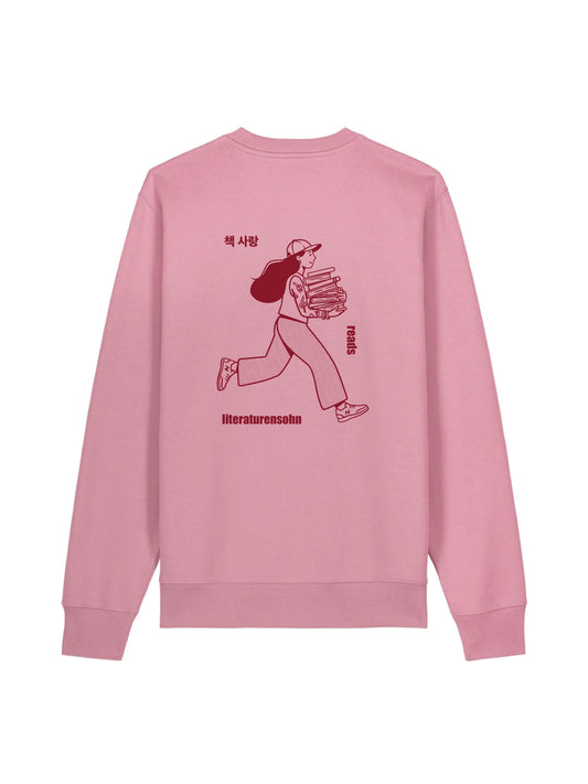 READ MORE BOOKS crew neck