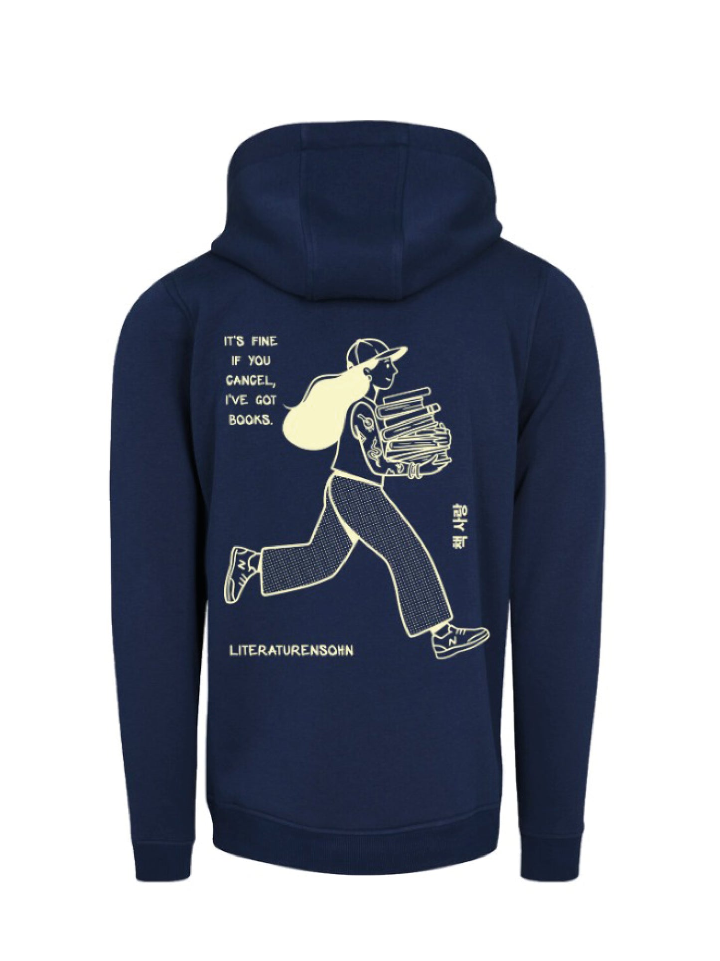 IT'S FINE IF YOU CANCEL, I'VE GOT BOOKS. hoodie