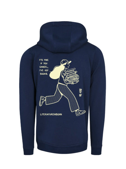 IT'S FINE IF YOU CANCEL, I'VE GOT BOOKS. hoodie