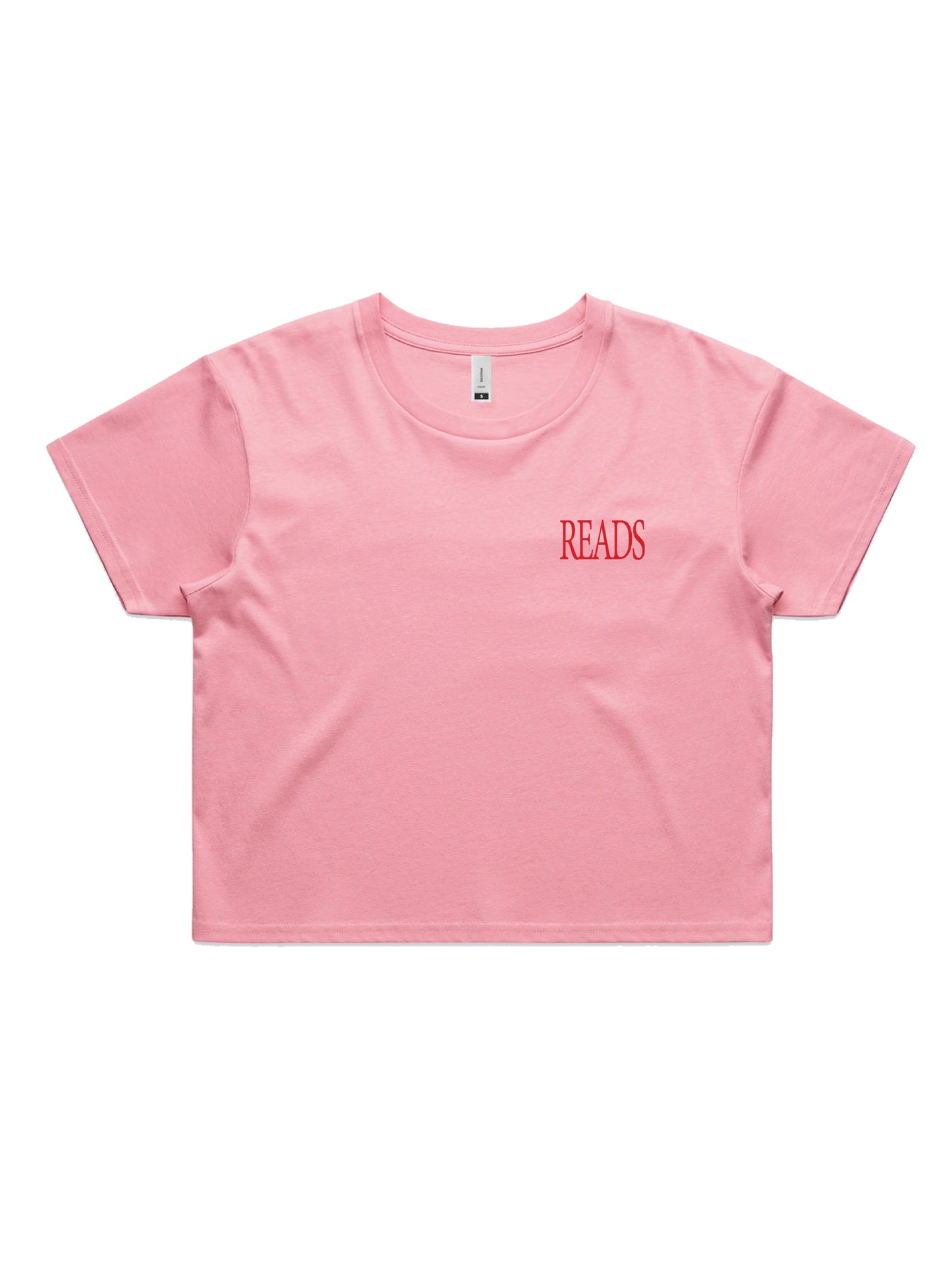 READ MORE BOOKS crop top